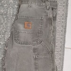 Carhartt Gray Utility Pants Mens 32/32 Vintage